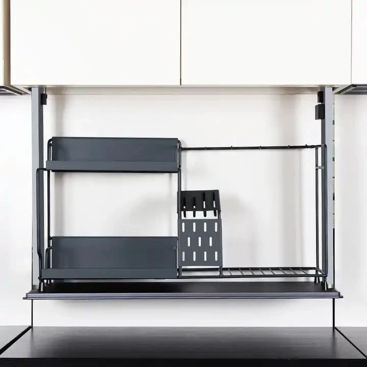 Modern Design Kitchen Closet Accessories Cabinet Automation Lift Rack