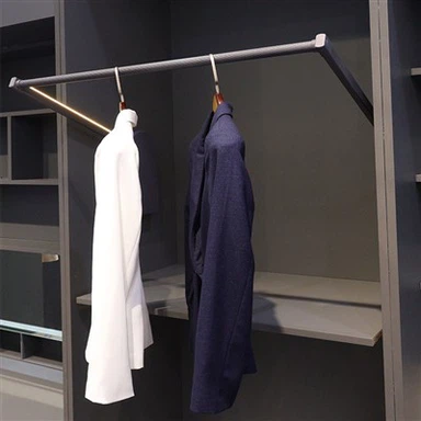 Повдигач за пръти за дрехи на закрито