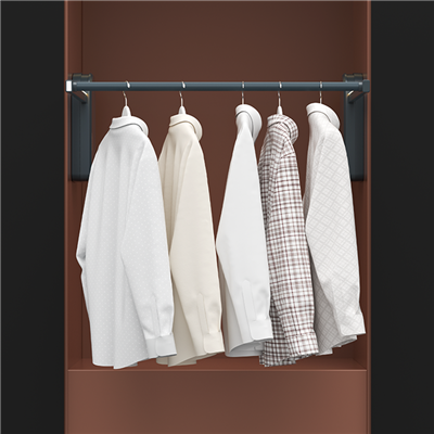 Интелигентен гардероб за спалня Електрически повдигащ прът за дрехи